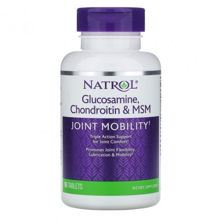 NTL-00228 - Glucosamine, Chondroitin & MSM 90 Tablets в категория Стави и