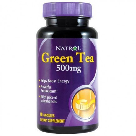 NTL-00892 - Green Tea 500 mg 60 Capsules в категория . Зелен чай (Green Tea) 500