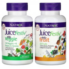 JuiceFestiv (VeggieFestiv + FruitFestiv) 60 + 60 капсули