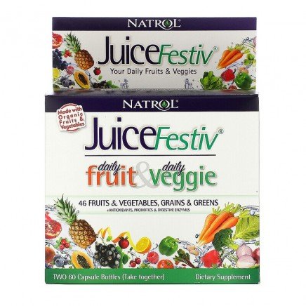 NTL-05303 - JuiceFestiv (Daily Fruit & Daily Veggie) 60+60 Capsules в категория