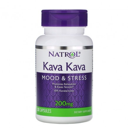 NTL-00949 - Kava Kava 200 mg 30 Capsules в категория Депресия. Kava Kava 200 мг