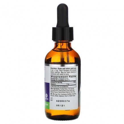 NTL-07402 - Liquid Melatonin Berry Natural Flavor 1 mg 60 ml в категория Стрес.