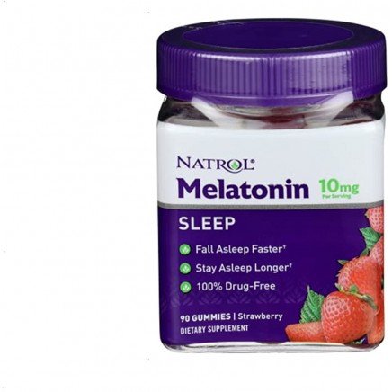 NTL-07331 - Melatonin 10 mg Strawberry 90 Gummies в категория Безсъние. Melatonin