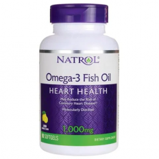 Omega-3 Fish Oil 1000 мг 90 гел-капсули