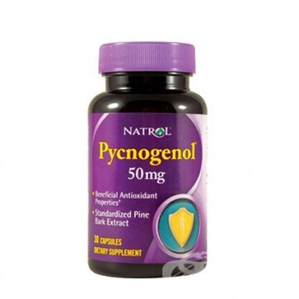 NTL-00512 - Pycnogenol 50 mg 30 Capsules в категория . Пикногенол 50 мг 30