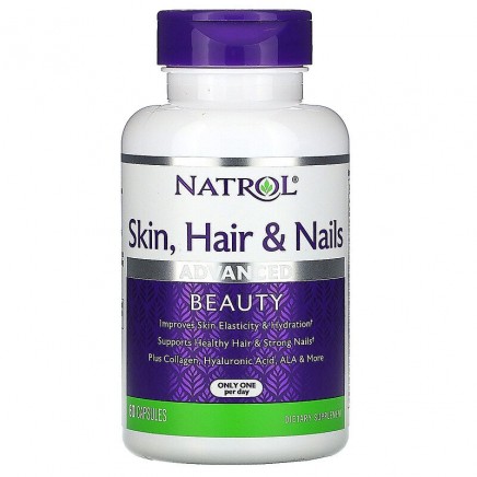 NTL-07140 - Skin Hair Nails + Collagen 60 Capsules в категория Витамини. Skin