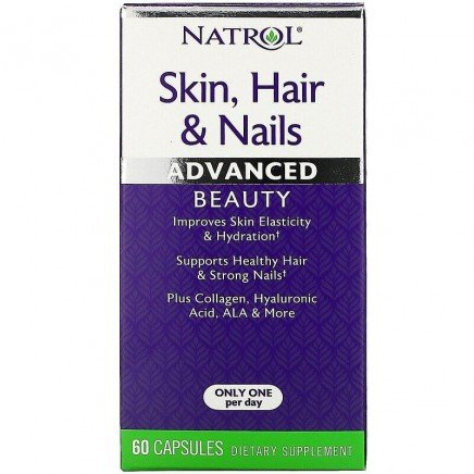 NTL-07140 - Skin Hair Nails + Collagen 60 Capsules в категория Витамини. Skin