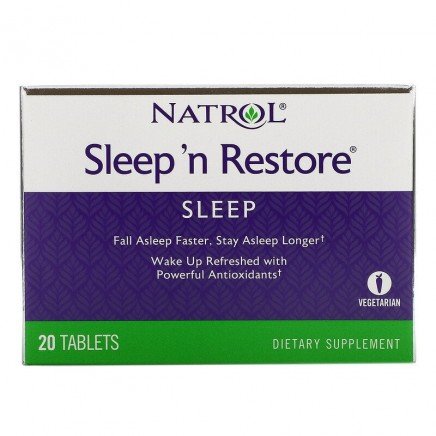 NTL-00502 - Sleep n Restore 20 Tablets в категория Храносмилане. Sleep