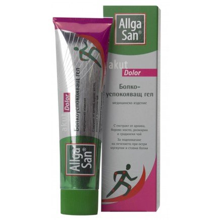 - Allga San Akut Dolor Gel 100 ml в категория Стави и мускули. Allga San