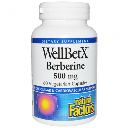 NFS-03544 - WellBetX Berberine 500 mg 60 Veggie Capsules в категория