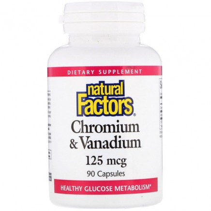 NFS-01635 - Chromium & Vanadium 90 Capsules в категория Стрес. Ползи от