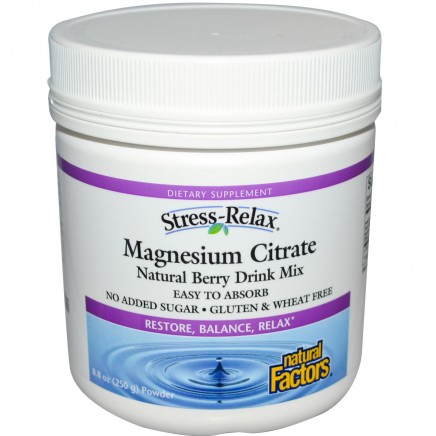 NFS-03540 - Magnesium Citrate 250 g в категория Минерали. Магнезиев