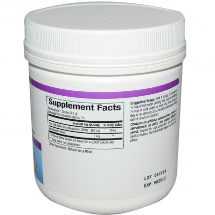 NFS-03540 - Magnesium Citrate 250 g в категория Минерали. Магнезиев