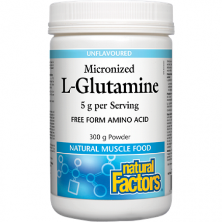 NFS-02804 - Micronized L-Glutamine 300 g в категория Мъжко Здраве.