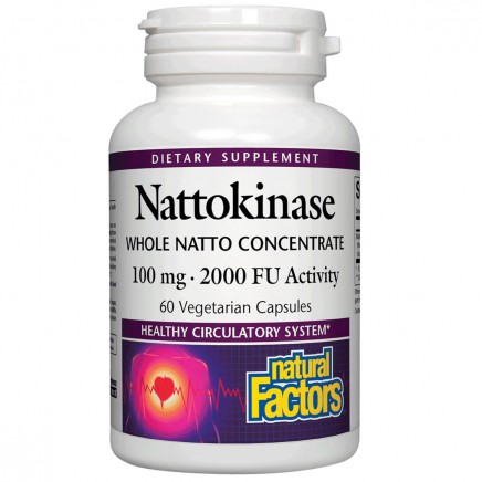 NFS-01725 - Nattokinase 100 mg 60 Veggie Capsules в категория Сърдечно