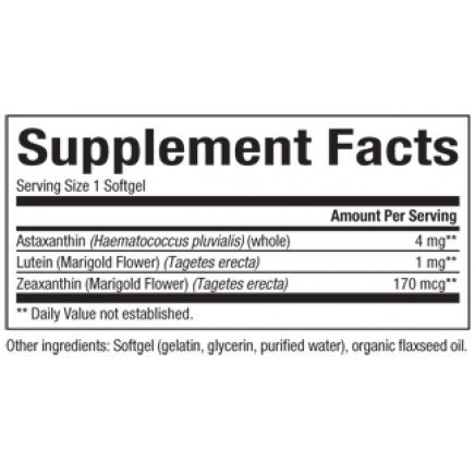 NFS-01013 - Natural Astaxanthin Plus 4 mg 60 softgels в категория
