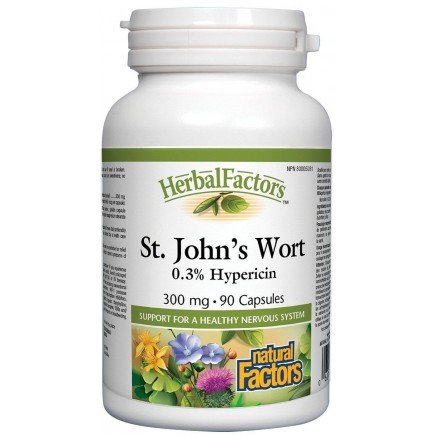 NFS-04820 - St. John`s Wort 300mg 90 Capsules в категория Мозъчна функция