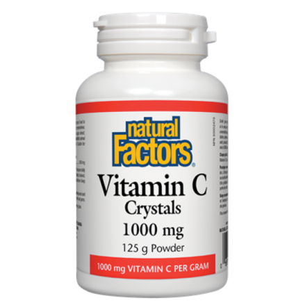 NFS-01360 - Vitamin C Crystals 1000 mg 125 gr в категория Витамини. Vitamin C