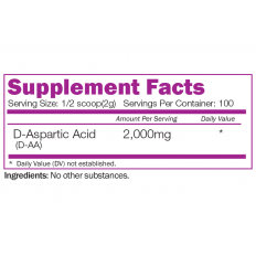 D-Aspartic Acid 200 гр I Naturalico D-Aspartic Acid 200 гр I Naturalico