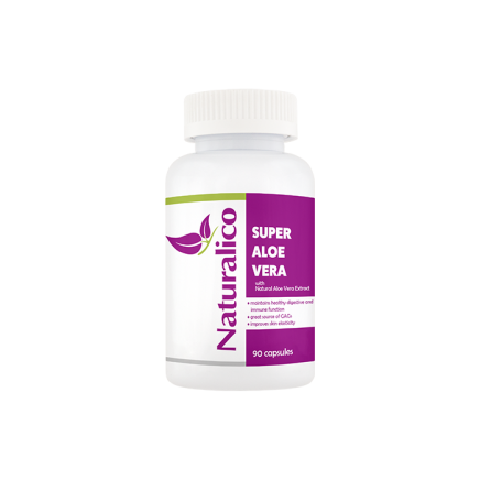 Мнения и ползи от Super Aloe Vera 90 капсули I Naturalico четете в Zdrave365.com NTR-30735 - Super Aloe Vera 90 caps в категория Растителни екстракти.