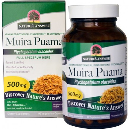 NTA-16302 - Muira Puama Ptychopetalum Olacoides 500 mg 90 Capsules в категория . Muira