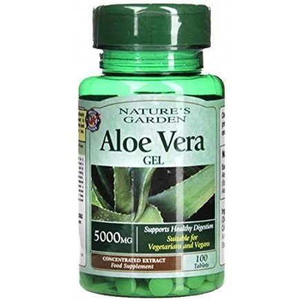 NTG-026823 - Aloe Vera Gel 5000 mg 100 Tablets в категория Диабет. Aloe Vera Gel