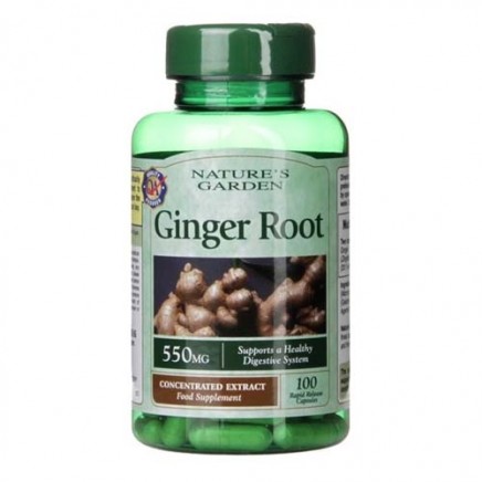 - Ginger Root 550 mg 100 Capsules в категория Храносмилателна