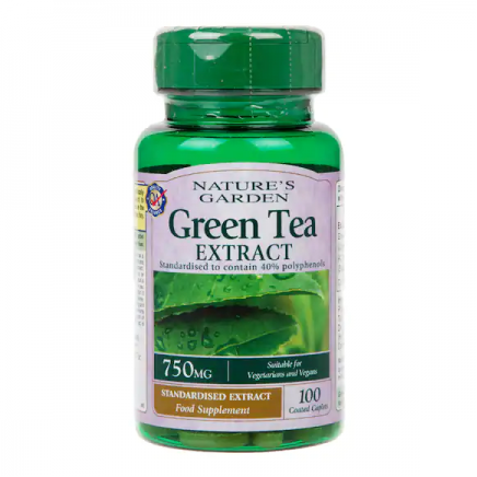 NTG-175057 - Green Tea Extract 750 mg 100 Caplets в категория Холестерол. Green