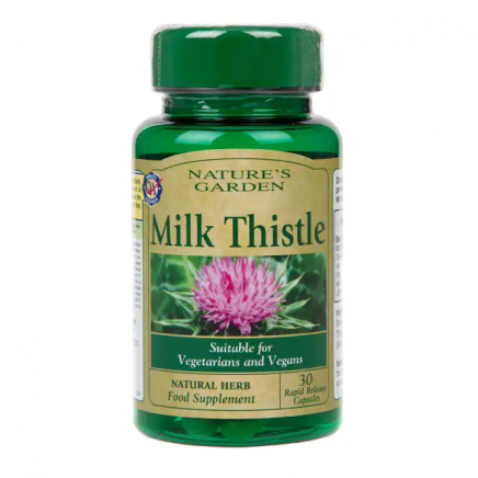 - Milk Thistle 30 Capsules в категория Детоксикация. Milk Thistle 30