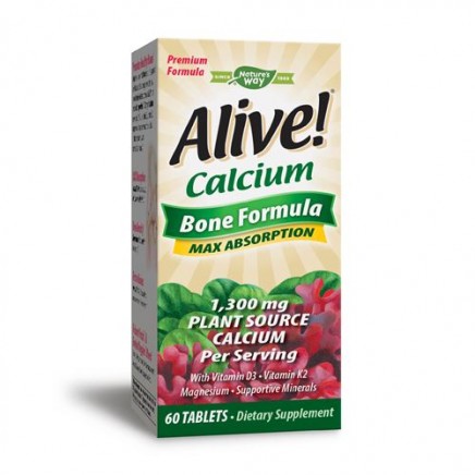 NWY-15838 - Alive Calcium Bone Formula 60 Tablets в категория . Алайв Калций