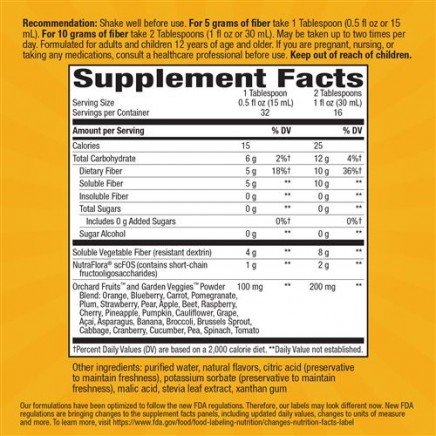 NWY-10745 - Alive Liquid Fiber with Prebiotics Tropical Citrus Flavored 480 в категория