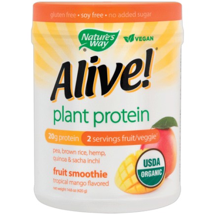 NWY-10946 - Alive Plant Protein Tropical Mango 420 g в категория . Alive Plant Protein