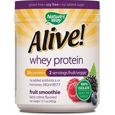 Alive Whey Protein 100% Isolate Berry Creme 390 гр