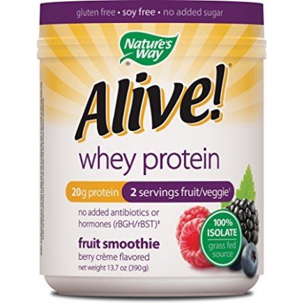 NWY-10965 - Alive Whey Protein 100% Isolate 390 g в категория . Alive Whey Protein 100%
