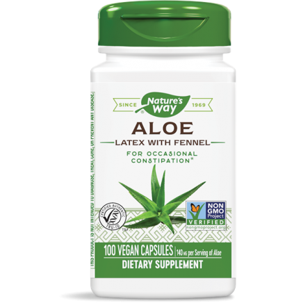 NWY-10150 - Aloe Vera Latex With Fennel 140 mg 100 Vegan Capsules в категория