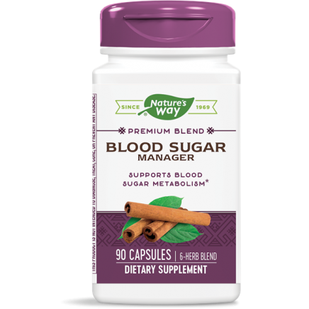 NWY-79200 - Blood Sugar Manager 90 Capsules в категория Черен Дроб. Blood Sugar