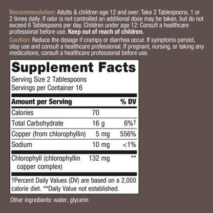 NWY-03502 - Chlorofresh Liquid Chlorophyll (Unflavored) 473 ml в категория