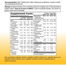 Completia Prenatal Multi-Vitamin With Iron 240 таблетки Completia Prenatal Multi-Vitamin With Iron 240 таблетки