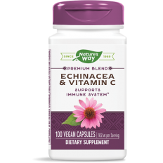 Echinacea & Vitamin C 100 веган капсули
