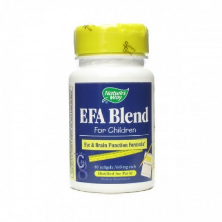 NWY-03125 - EFA Blend For Children 445 mg 60 Capsules в категория . ЕФА бленд