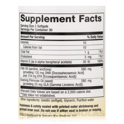 NWY-03125 - EFA Blend For Children 445 mg 60 Capsules в категория . ЕФА бленд