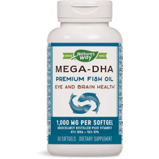 Mega-DHA 1000 мг 60 гел-капсули I Nature's Way