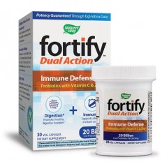 Fortify Dual Action Имунна защита 30 веге капсули