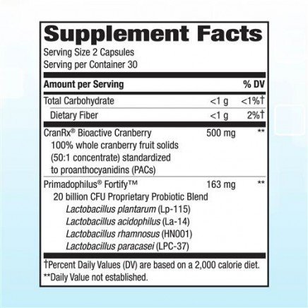 NWY-12093 - Fortify Dual Action Urinary Health 60 Veggie Capsules в категория . Fortify