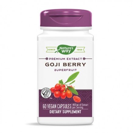 NWY-15811 - Goji Berry SuperFruit 400 mg 60 Vegan Capsules в категория Зрение и