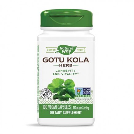 NWY-14000, NWY-14008 - Gotu Kola Herb 475 mg 100 Vegan Capsules в категория