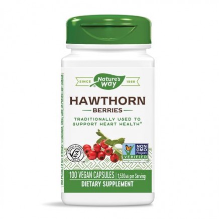 NWY-14100 - Hawthorn Berries 510 mg 100 Vegan Capsules в категория . Hawthorn Berries 510