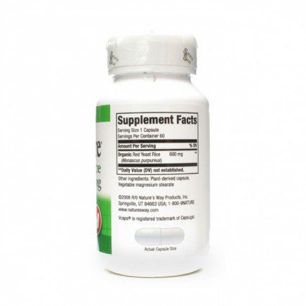 NWY-03698 - HeartSure Red Yeast Rice 600 mg 60 Capsules в категория . Здраво