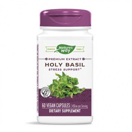NWY-15493 - Holy Basil 450 mg 60 Vegan Capsules в категория Растителни