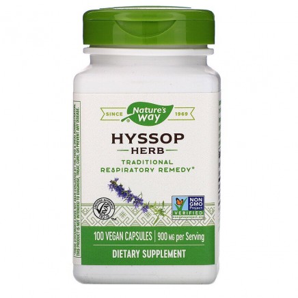 NWY-14350 - Hyssop 450 mg 100 Vegan Capsules в категория Растителни